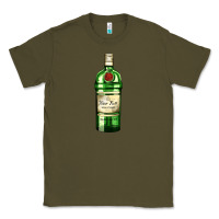 Army Green have fun gin bottle Classic Tee - AdoDesignShop