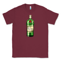 Burgundy have fun gin bottle Classic Tee - AdoDesignShop