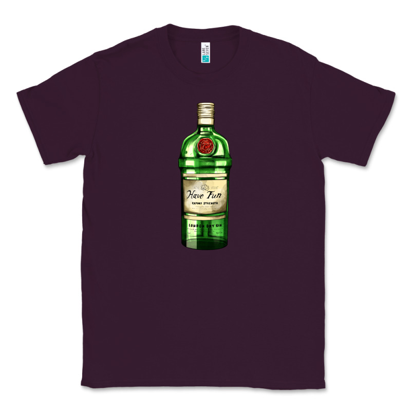 Have Fun Gin Bottle Classic Tee by AdoDesignShop | Teevron