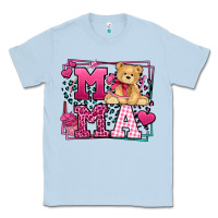 Dusty Blue Western Valentines Day Mama Mother's Day Classic Tee - LillyAllenDesigns