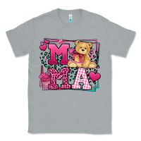 Heather Grey Western Valentines Day Mama Mother's Day Classic Tee - LillyAllenDesigns