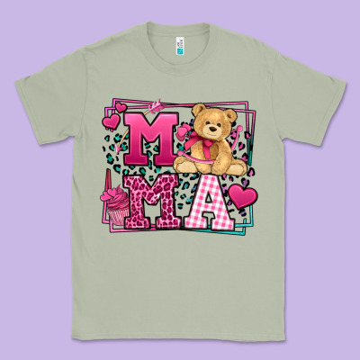 Western Valentines Day Mama Mother's Day Classic Tee Designed By Lillyallendesigns