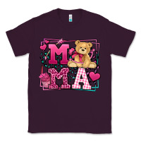 Plum Western Valentines Day Mama Mother's Day Classic Tee - LillyAllenDesigns