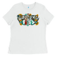 White miner life Ladies Tee - texasbilliewilder