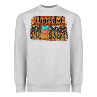 Heather Grey thankful mama Heavyweight Sweatshirt - JahusDesignShop
