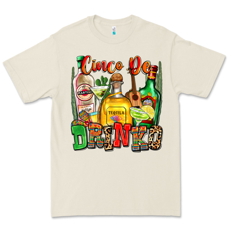 Cinco De Drinko Premium Tee by Zillion Design Studio | Teevron