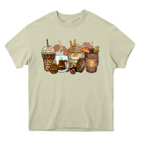 Mossy leopard coffee cups Heavy Core Tee - Zillion Design Studio