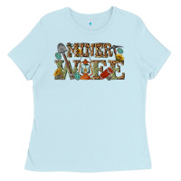 Baby Blue miner wife Ladies Tee - texasbilliewilder