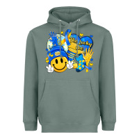 Sage retro disco ball the lucky few smile face Heavyweight Hoodie - Artiststas