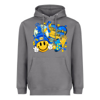 Storm retro disco ball the lucky few smile face Heavyweight Hoodie - Artiststas