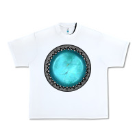 White gemstone Urban Heavy Tee - JahusDesignShop