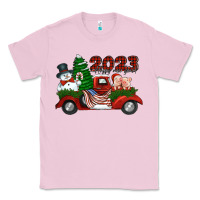 Bubblegum Pink happy new year truck 2023 Classic Tee - Jasminsmagicworld