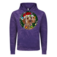 Cloud Purple Cockapoo Christmas Vintage Hoodie - RanaPortraitStore