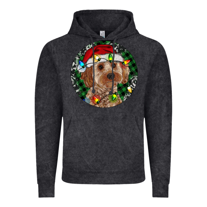 Cockapoo Christmas Vintage Hoodie by RanaPortraitStore | Teevron