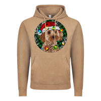Vintage Coffee Cockapoo Christmas Vintage Hoodie - RanaPortraitStore