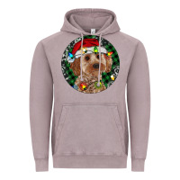 Vintage Zinc Cockapoo Christmas Vintage Hoodie - RanaPortraitStore