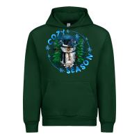 Forest Green cozy season Urban Hoodie - CowGirlArtShop