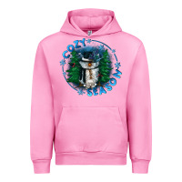 Fuchsia Pink cozy season Urban Hoodie - CowGirlArtShop