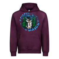 Mauve Wine cozy season Urban Hoodie - CowGirlArtShop