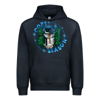 Navy cozy season Urban Hoodie - CowGirlArtShop