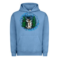 Pigment Pebble Blue cozy season Urban Hoodie - CowGirlArtShop
