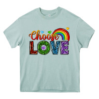 Arona choose love Heavy Core Tee - texasbilliewilder