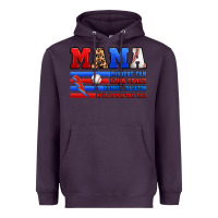 Plum baseball mama Heavyweight Hoodie - Artiststas
