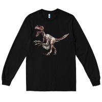 Black Deinonychus Long Sleeve Tee - LillyAllenDesigns