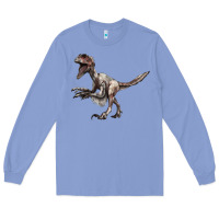 Colony Blue Deinonychus Long Sleeve Tee - LillyAllenDesigns
