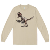 Mushroom Deinonychus Long Sleeve Tee - LillyAllenDesigns