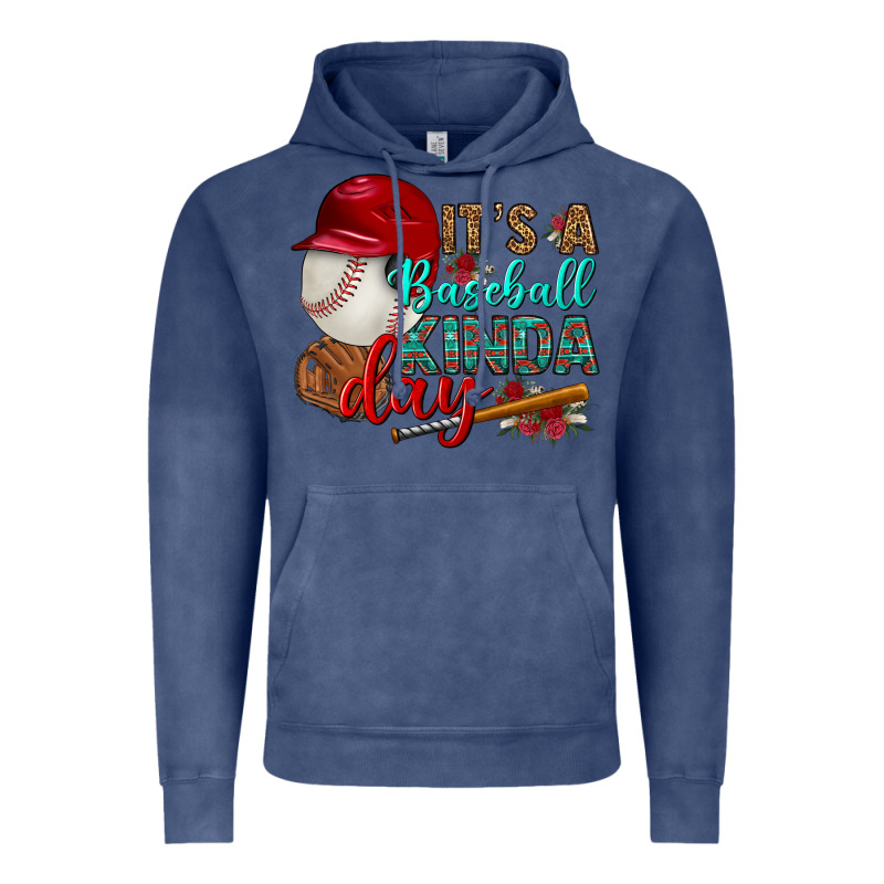 It's A Baseball Kinda Day Vintage Hoodie by BundleAndBundleShop | Teevron