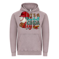 Vintage Zinc it's a baseball kinda day Vintage Hoodie - BundleAndBundleShop