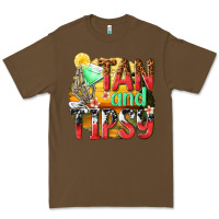 Cacao tan and tipsy Premium Tee - texasbilliewilder