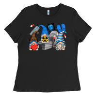 Black mri gnomes Ladies Tee - Zillion Design Studio