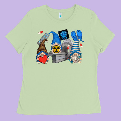 Mri Gnomes Ladies Tee Designed By Zillion Design Studio