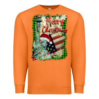 Carrot merry christmas  statue of liberty Premium Sweatshirt - BarkalooDesign