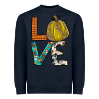 Navy fall love Heavyweight Sweatshirt - JahusDesignShop