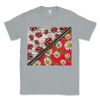 Heather Grey ladybug Classic Tee - BarkalooDesign