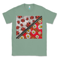 Sage ladybug Classic Tee - BarkalooDesign