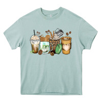 Arona latte coffee cups Heavy Core Tee - Zillion Design Studio