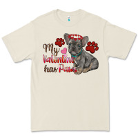 Bone my valentine has paws french bulldog Premium Tee - RanaPortraitStore