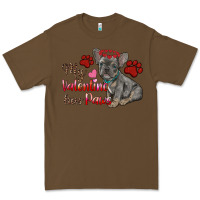 Cacao my valentine has paws french bulldog Premium Tee - RanaPortraitStore