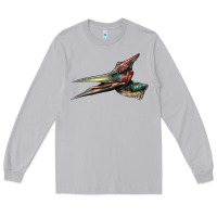 Moon Dust Pteranodon Face Long Sleeve Tee - LillyAllenDesigns