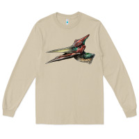 Mushroom Pteranodon Face Long Sleeve Tee - LillyAllenDesigns