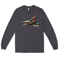 Smoke Pteranodon Face Long Sleeve Tee - LillyAllenDesigns
