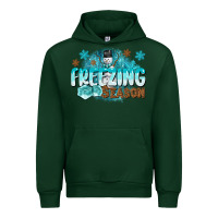 Forest Green freezing season Urban Hoodie - CowGirlArtShop