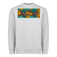 Heather Grey western pitbull Heavyweight Sweatshirt - Artiststas