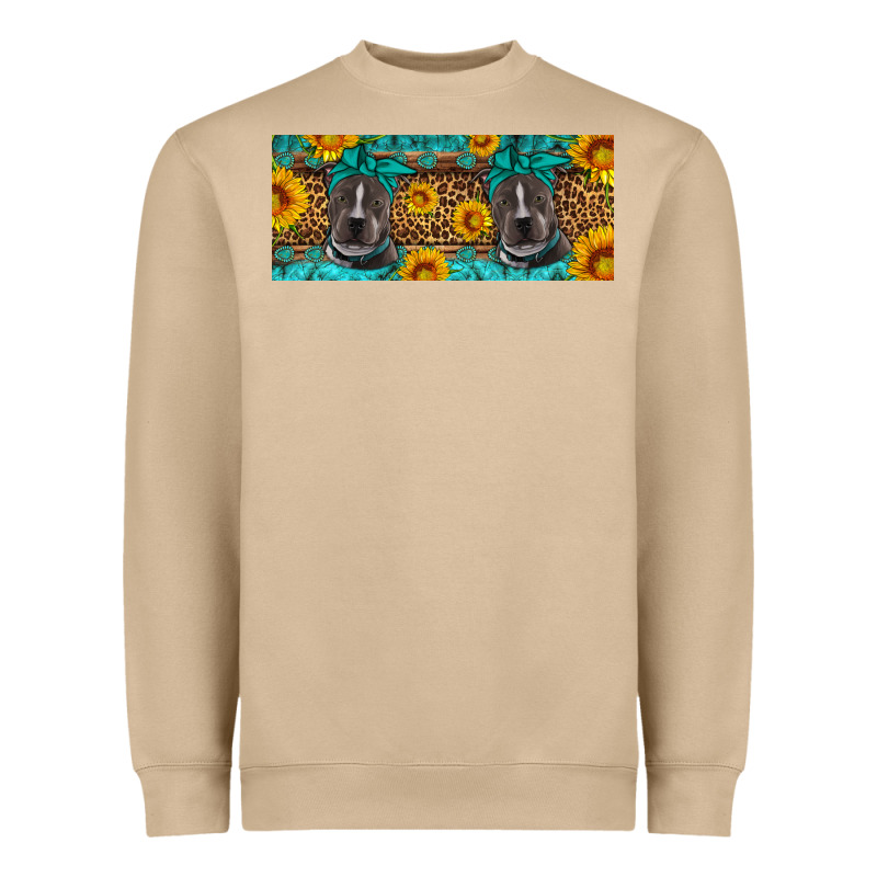 Western Pitbull Heavyweight Sweatshirt by Artiststas | Teevron