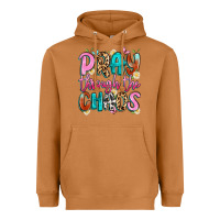 Meerkat pray through the chaos Heavyweight Hoodie - Artiststas