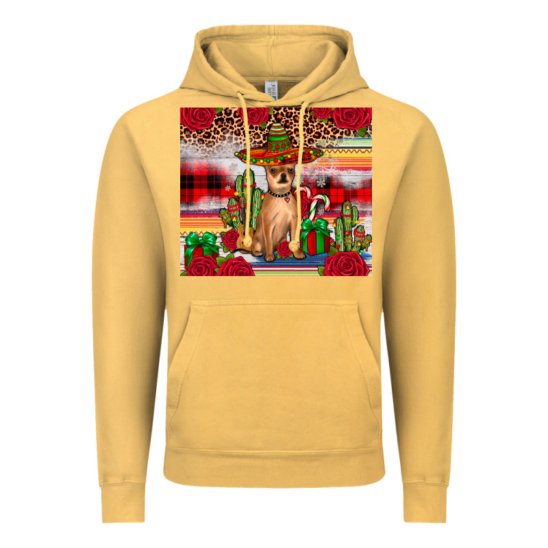 Chihuahua Christmas Vintage Hoodie by JahusDesignShop | Teevron
